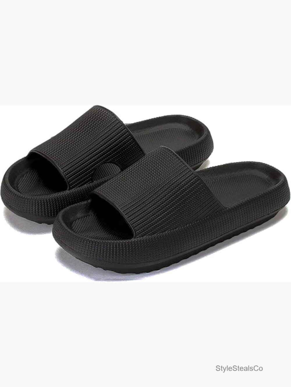 Cloud Slippers for Women Men, Pillow House Slippers Non-Slip Thick Sole